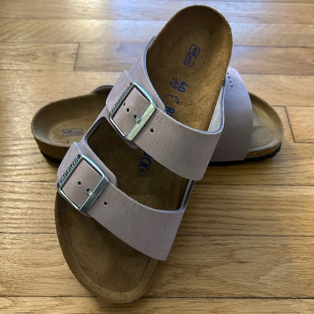 NWOT Birkenstock Lavender Sandals